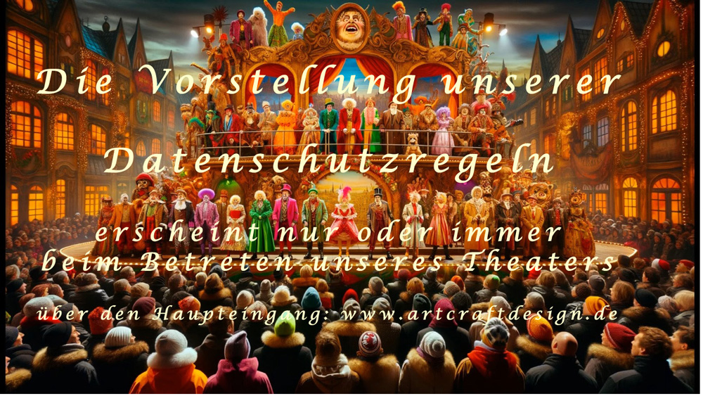 Vorstellung der Datenschutzregeln!